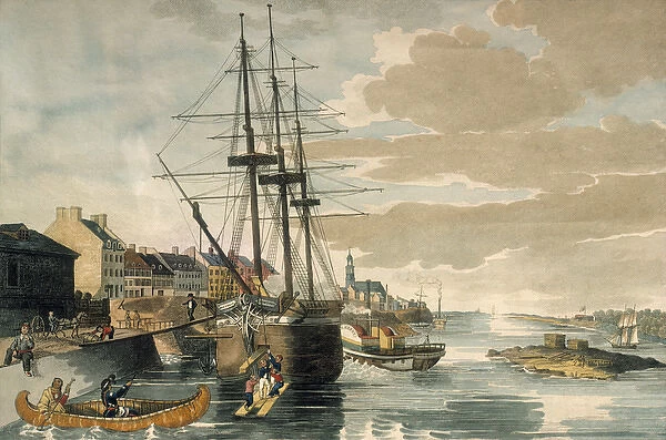 View of the Harbour, Montreal