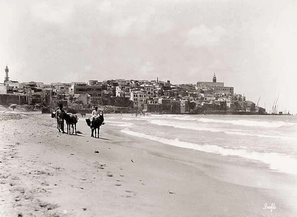 View of Jaffa, Tel Aviv in modern Israel