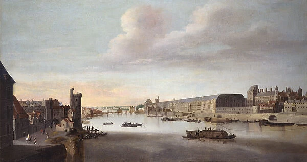 View of Paris, 17th century Dutch School
