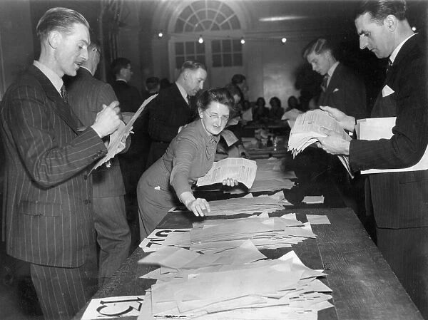 Voting on the National Health Service Act, 1948