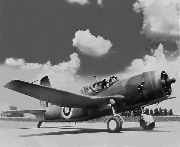 Vultee Model 72 Vengeance II taxying -RAFs AF797