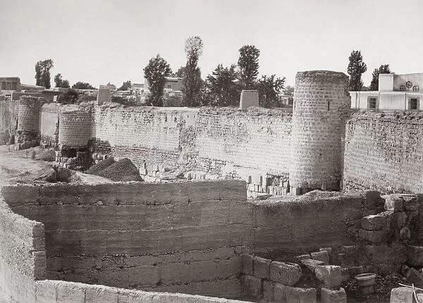 Wall of St. Paul in Damascus, Syria, c. 1890