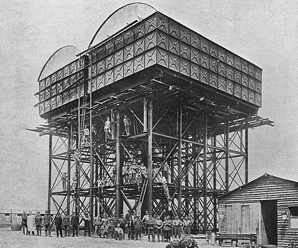 Water tank for the British Army, WW1