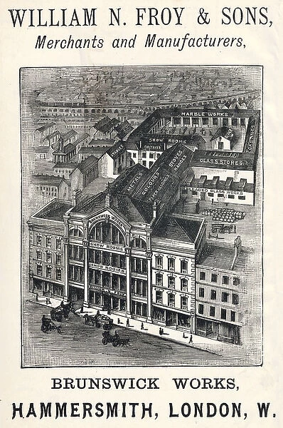 William N. Froy & Sons - exterior factory
