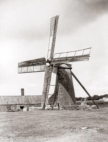 Windmill, Barbados, West Indies, circa 1900