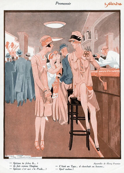 Two Women in a Bar 1928
