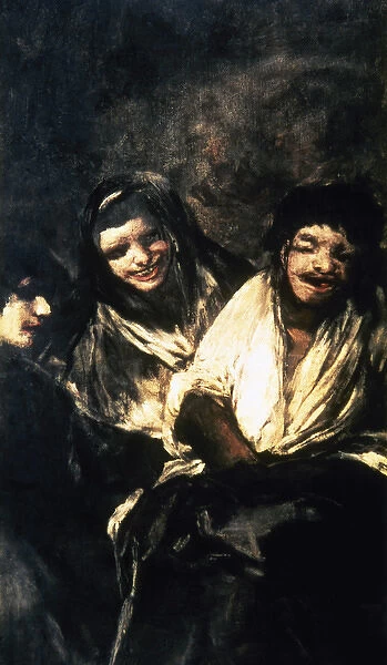 Women Laughing by Francisco de Goya