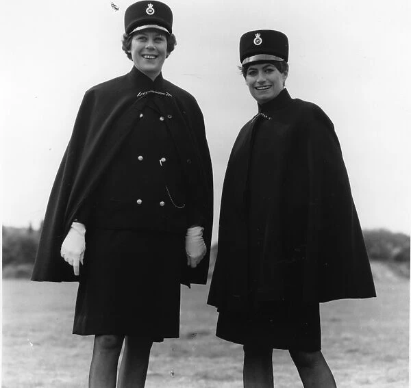 Women police officers in new Hartnell uniform, London