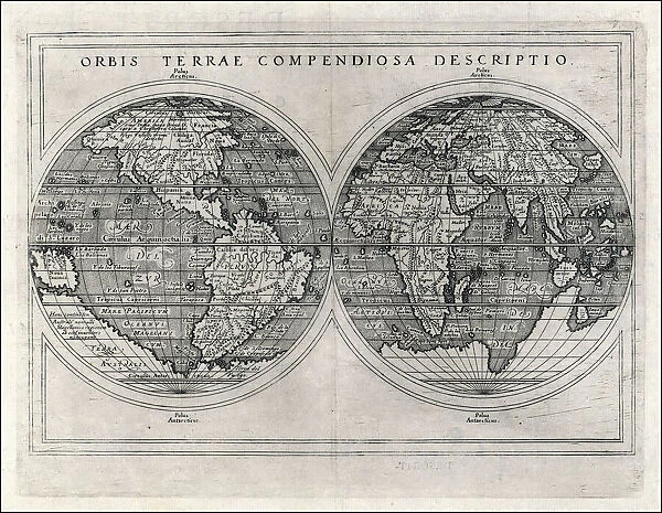 World Map 1587