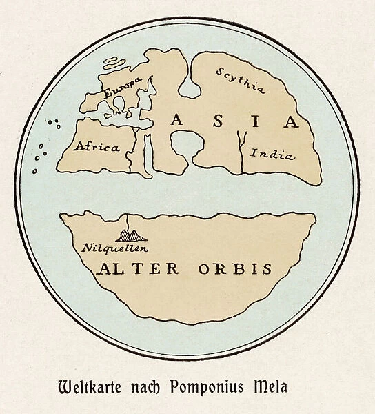 World Map  /  Pomponius Mela