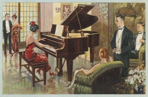 Wurlitzer Piano in Home