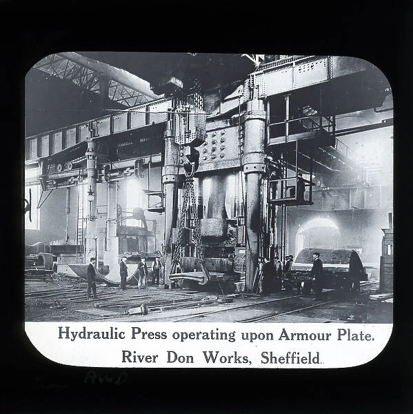 WW1 River Don Steelworks, Sheffield, Yorkshire