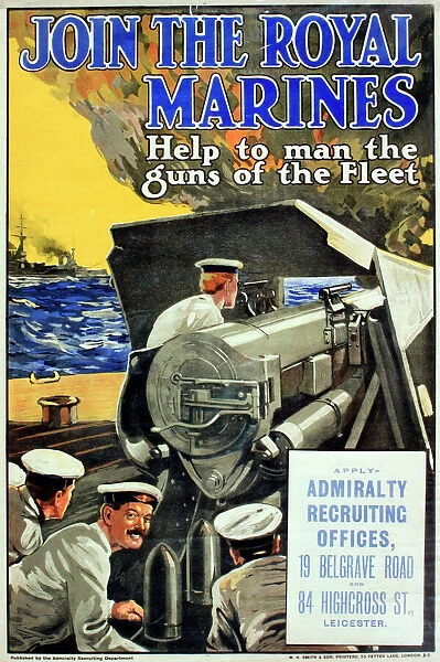 WW1 Royal Navy recruiting poster