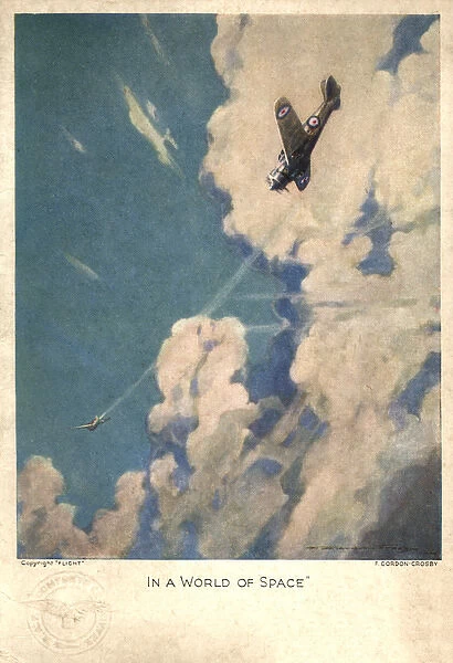 WW2 greetings card, RAF