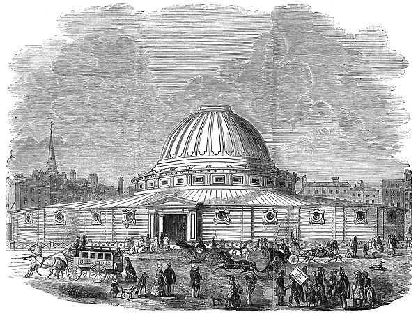 Wylds Great Globe, Leicester Square, London, 1851