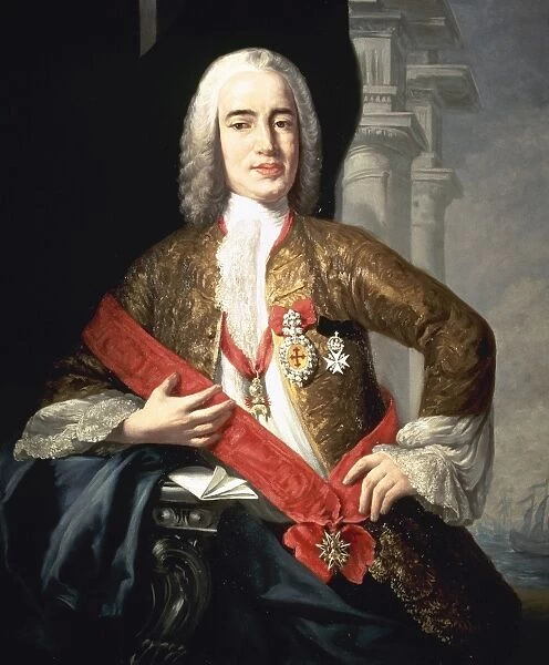 Zenon de Somodevilla, Marquis of the Ensenada (1702-1781). B