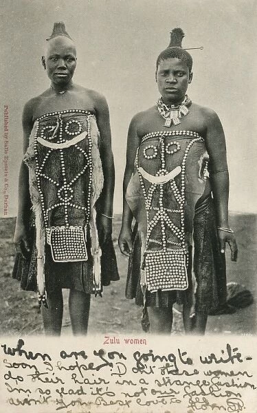 Two Zulu Women, Southern Africa