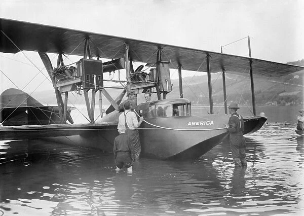 Curtiss seaplane America, 1914