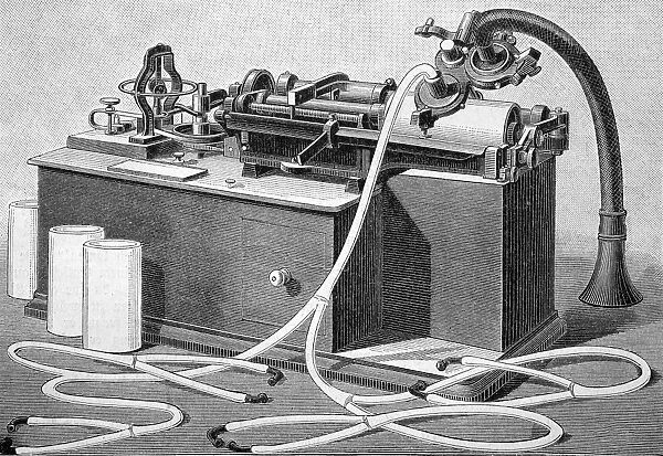 Edisons phonograph, 1880s