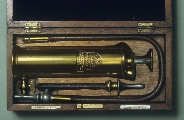 Enema syringe, circa 1860 C018  /  0366