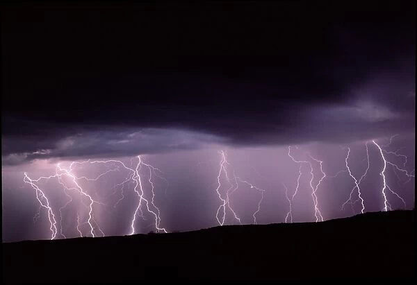 Lightning in New Mexico, USA