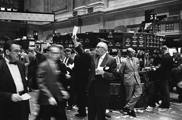 New York Stock Exchange trading, 1960s C016  /  2380