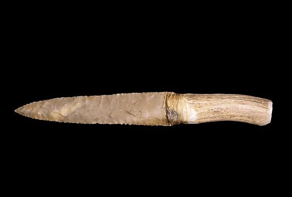 Prehistoric flint knife