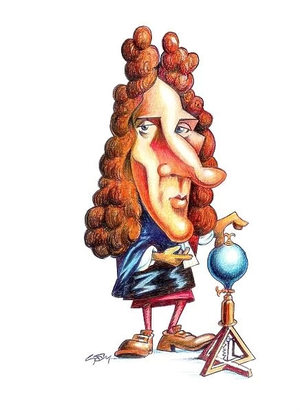 Robert Boyle, Anglo-Irish chemist C017  /  7120
