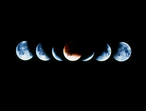 Total eclipse of the Moon in November 1993