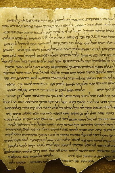 Dead Sea scrolls, Qumran, Israel, Middle East