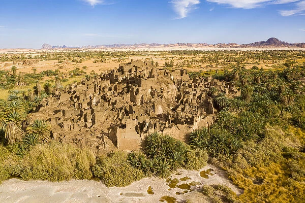 Fort of Pacot (Fort Djado), Djado plateau, Tenere Desert, Sahara, Niger, Africa