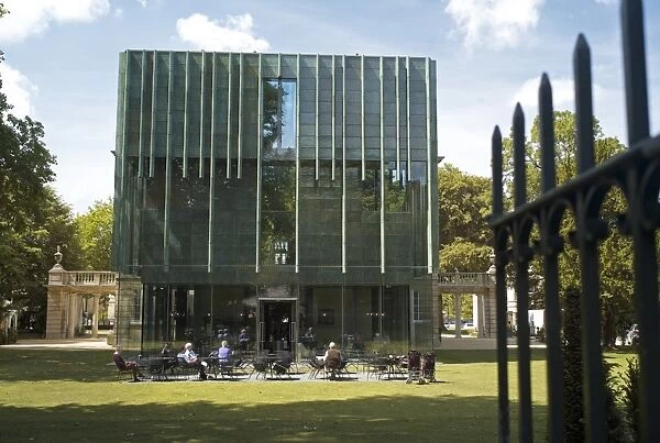 The new extension to Holburne Museum, Bath, Avon, England, United Kingdom, Europe