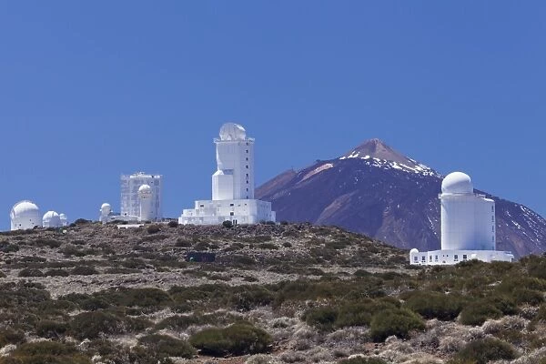 Observatory at Pico del Teide, National Park Teide, UNESCO World Heritage Natural Site