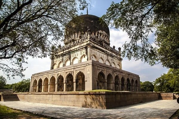 Qutab Sahi Heritage Park, Hyderabad, Andra Pradesh, India, Asia