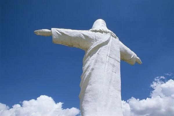Statue of Christ overlooking the city