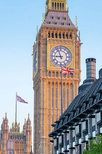 Big Ben, Houses of Parliamant, London, England, UK