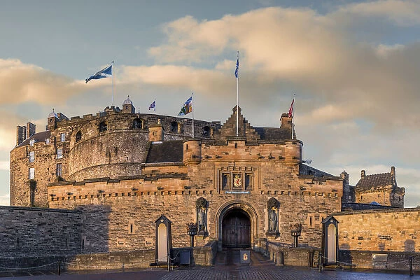Edinburgh Castle, City of Edinburgh, Scotland, Great Britain