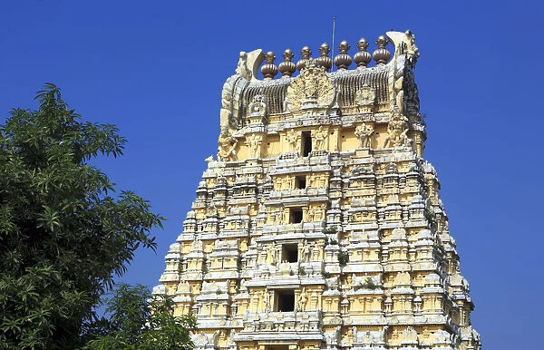 Ekambareswarar Temple (16th century), Kanchipuram, Tamil Nadu, India