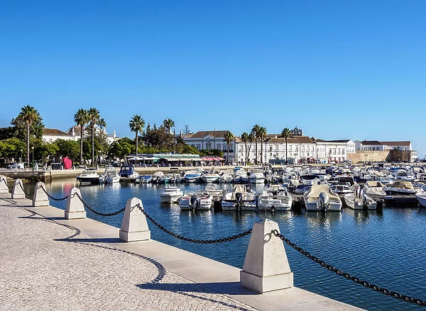 Marina in Faro, Algarve, Portugal