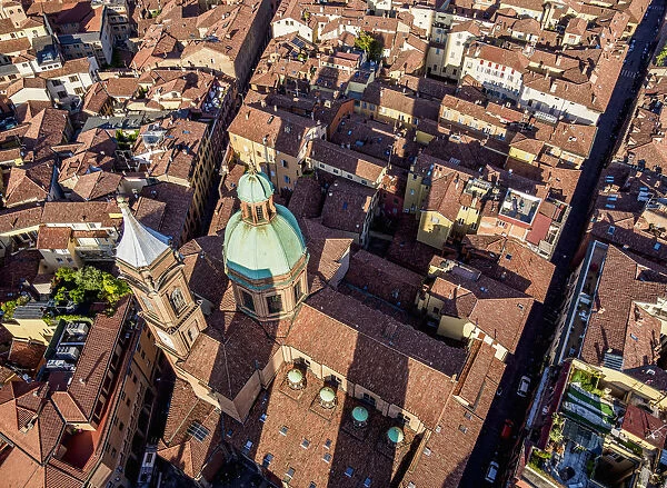 Santi Bartolomeo e Gaetano Church, elevated view, Bologna, Emilia-Romagna, Italy