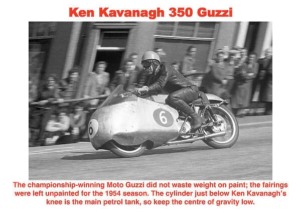 Ken Kavanagh 350 Guzzi