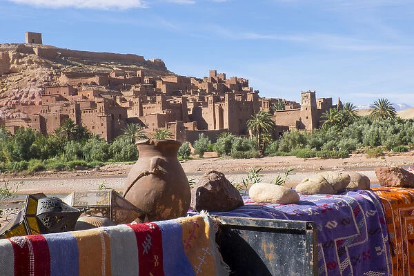 Africa, North Africa, Morocco, Ouarzazate, Ait Benhaddou, a fortified city, or ksar