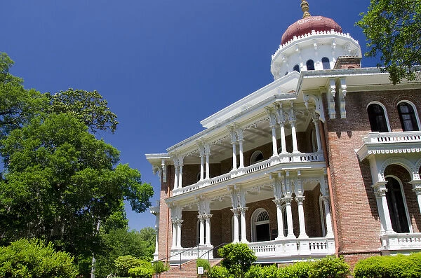 Mississippi, Natchez. Longwood historic home built in Oriental Villa style