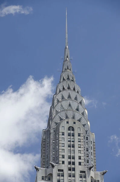New York, New York City. The Chrysler Building. Built between 1928 and 1930 and designed