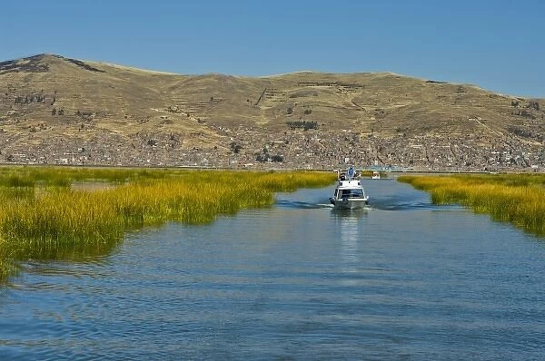 Tourism is thriving on Lake Titicaca, Peru