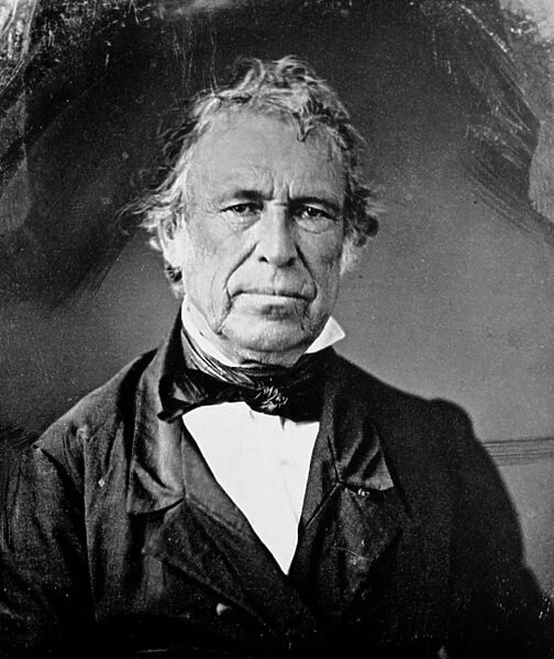 12th President of the United States. Daguerreotype, c1850