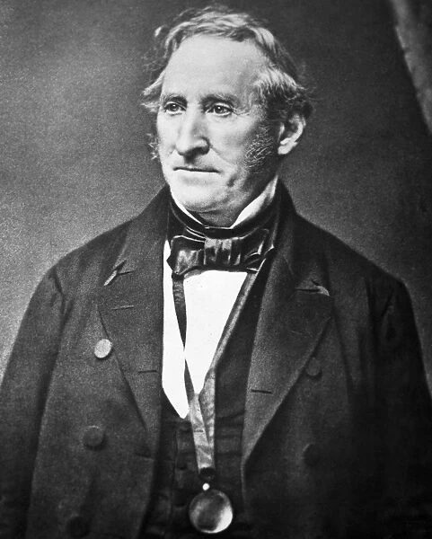 (1782-1858). American political leader. Daguerreotype by Mathew Brady