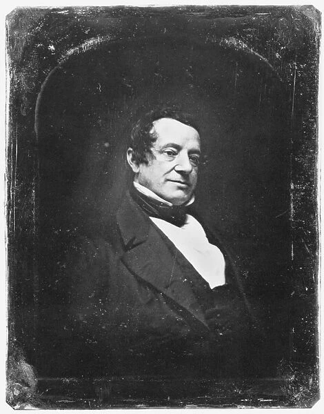 (1783-1859). American author. Daguerreotype, c1848-49