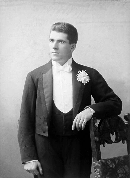 (1866-1933). American pugilist. Original cabinet photograph, 1893