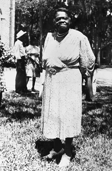 (1875-1955). American educator and civil rights leader. Undated photograph